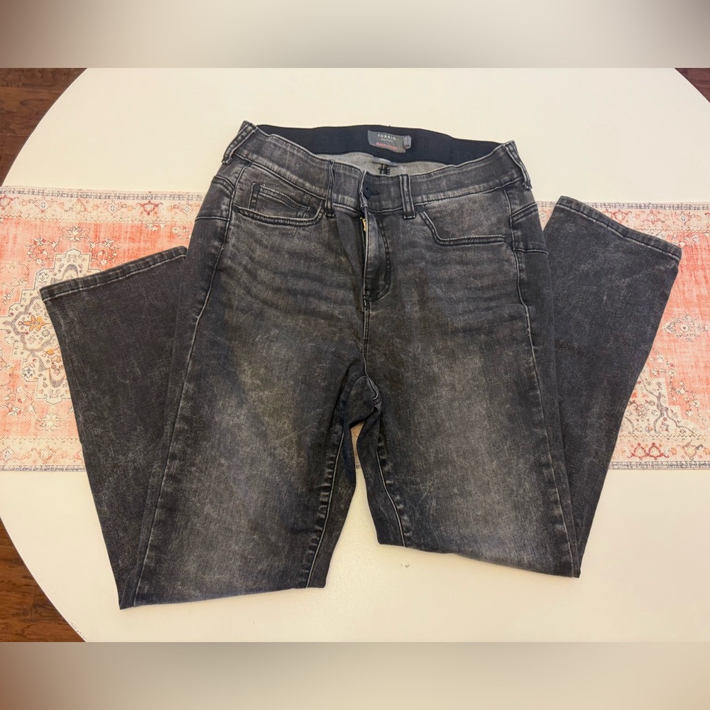 Torrid Dark Gray Straight Leg Jeans